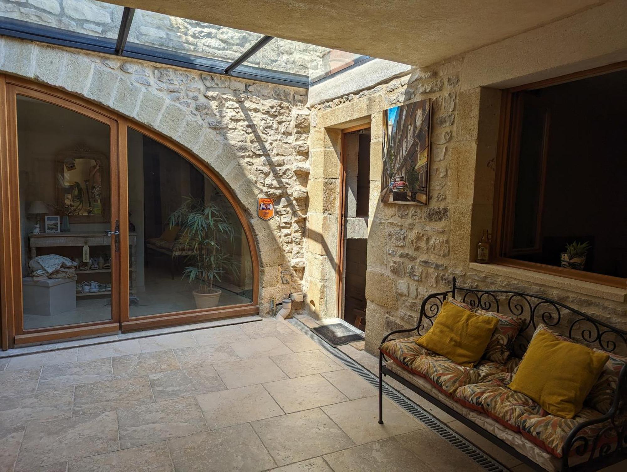 L'Orangerie Studio Calvisson Exteriör bild